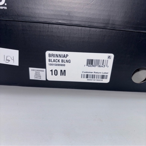 INC Brinniap Black Bling Ladies Loafer Shoes Size 10 New - Picture 8 of 8